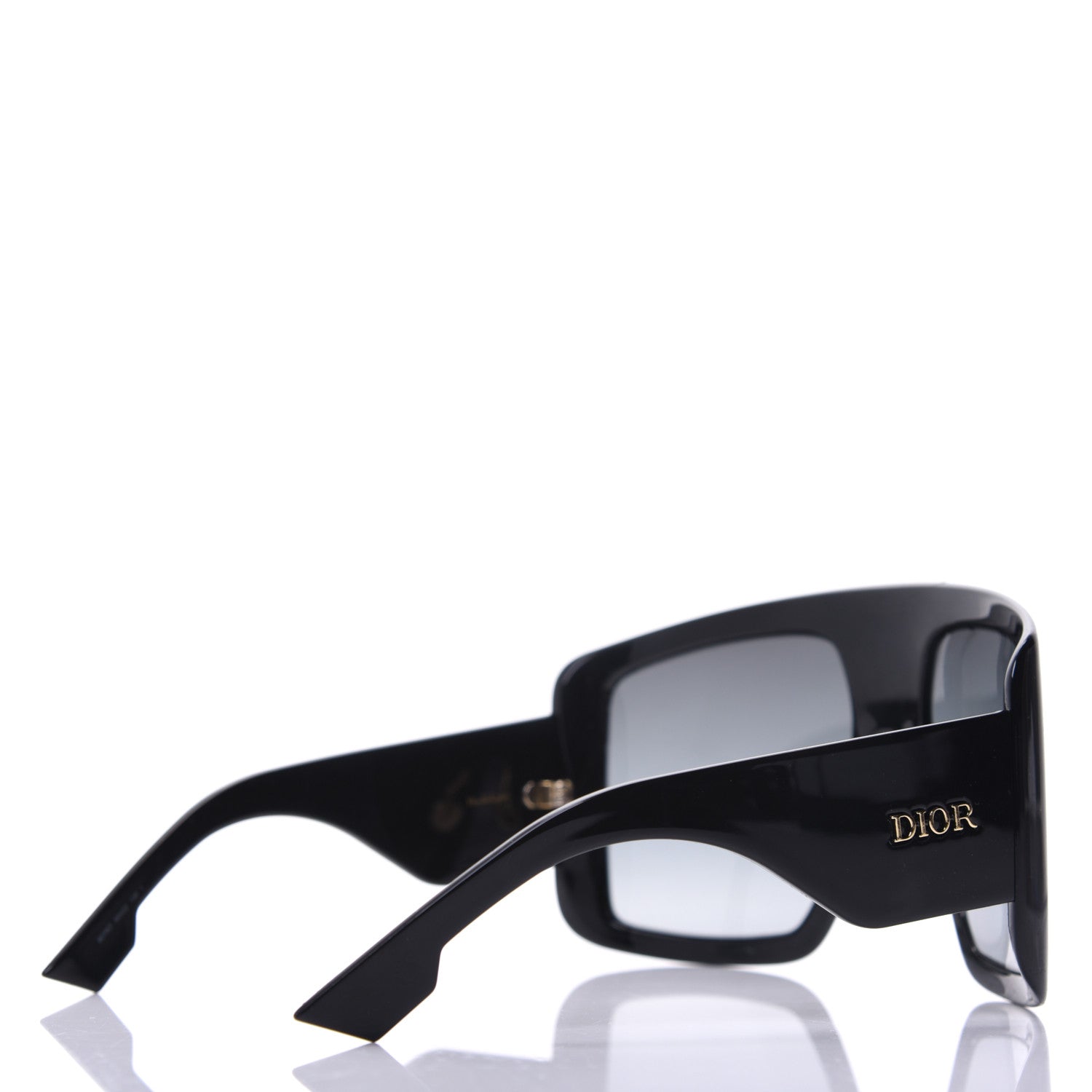 Christian Dior Acetate DiorSo Light 1 Shield Sunglasses Black 4 of 7