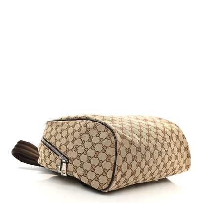 Gucci Monogram Travel Backpack Dark Brown 4 of 11