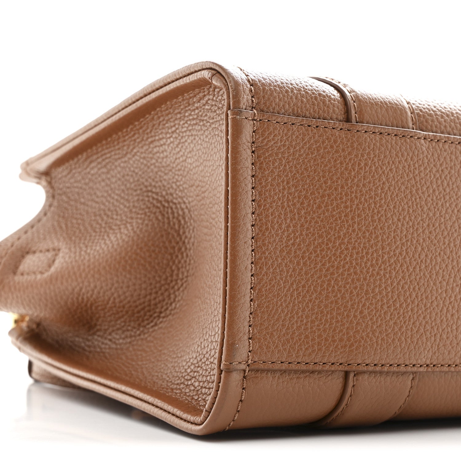 Marc Jacobs Grained Calfskin Small The Tote Bag Argan Oil 9 of 10