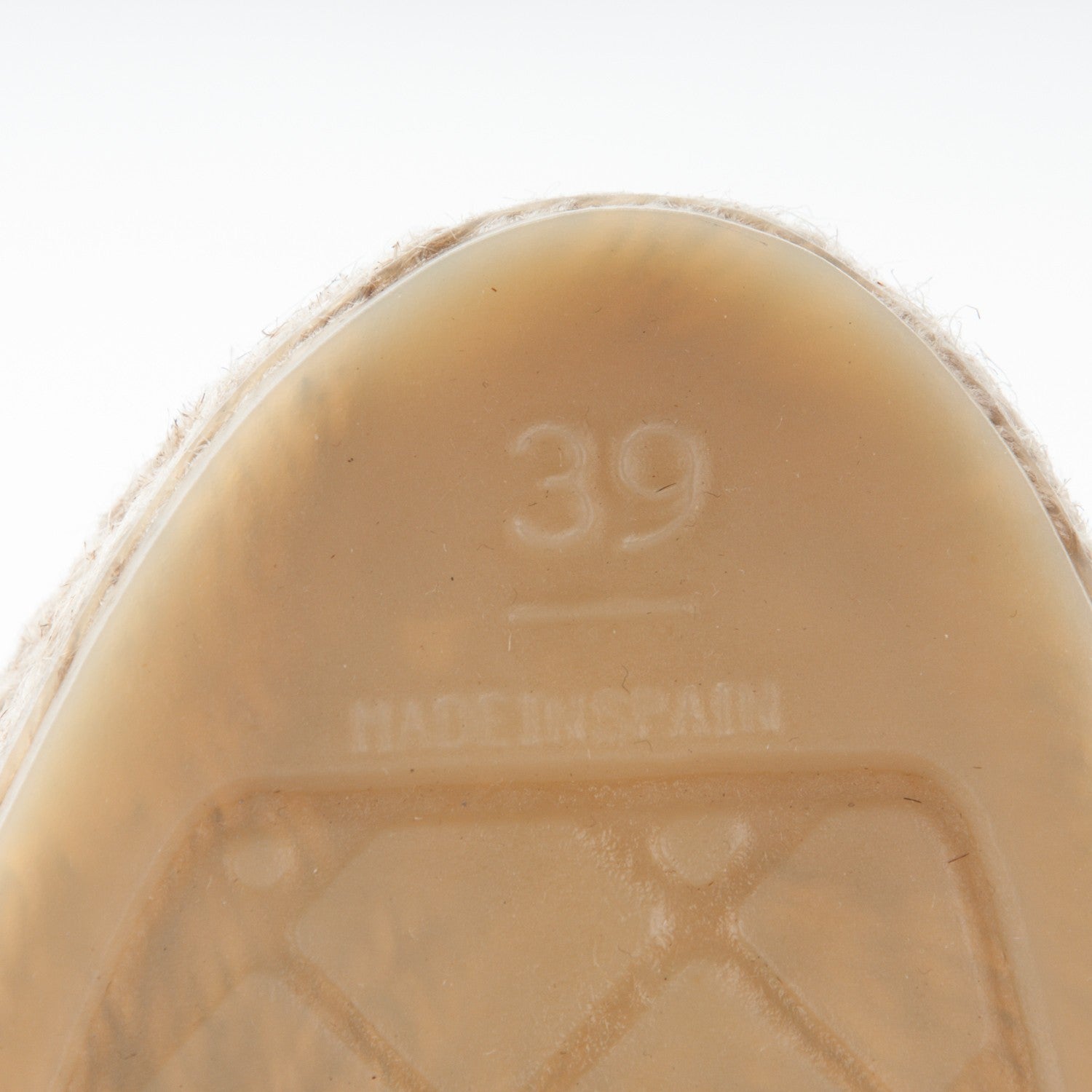 Chanel Lambskin CC Espadrilles 39 Black 6 of 9