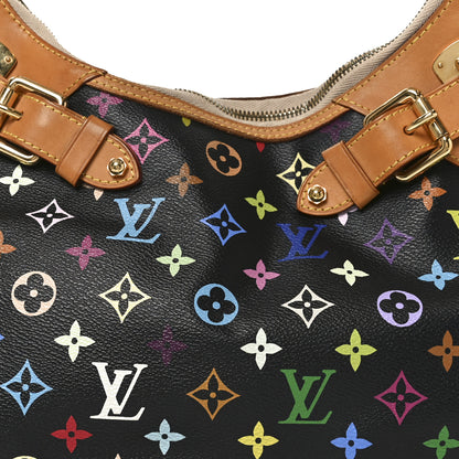 Louis Vuitton Monogram Multicolor Greta Black 7 of 9