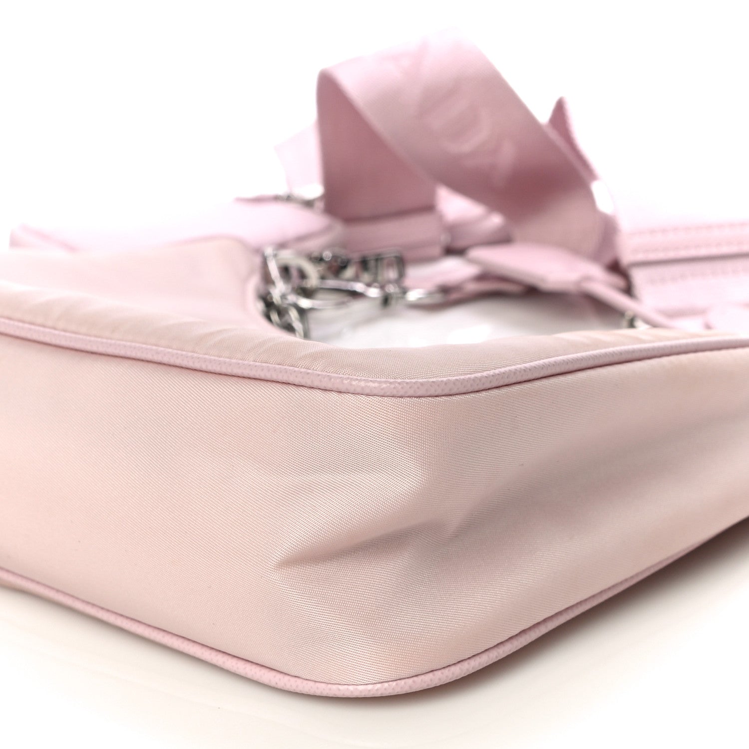 Prada Nylon Re-Edition 2005 Shoulder Bag Alabastro 16 of 16