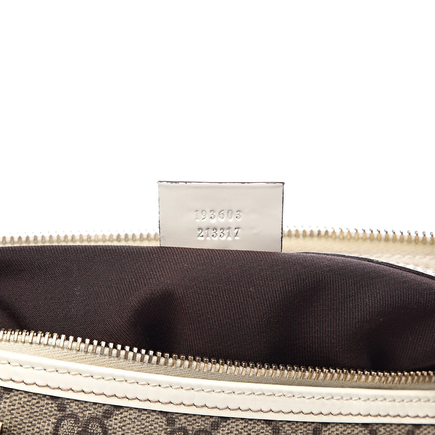 GG Plus Monogram Medium Joy Boston Off White