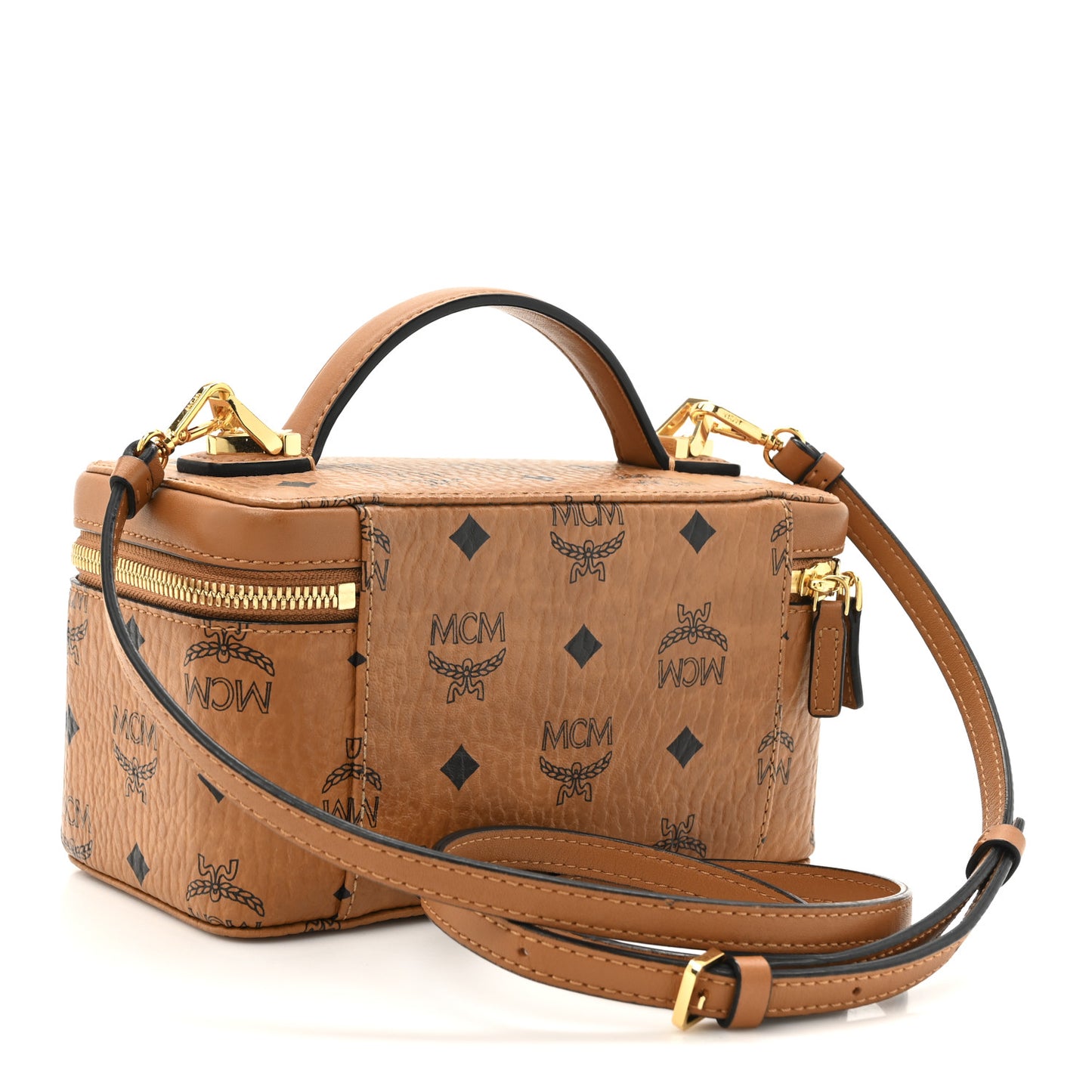 Visetos Rockstar Vanity Case Cognac