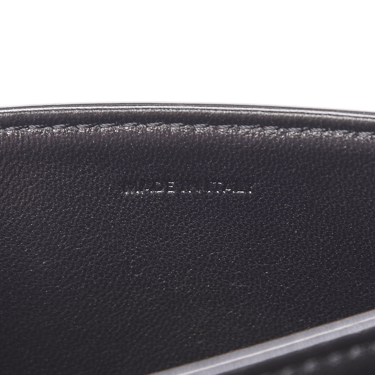 Shiny Calfskin Nano Triomphe Black