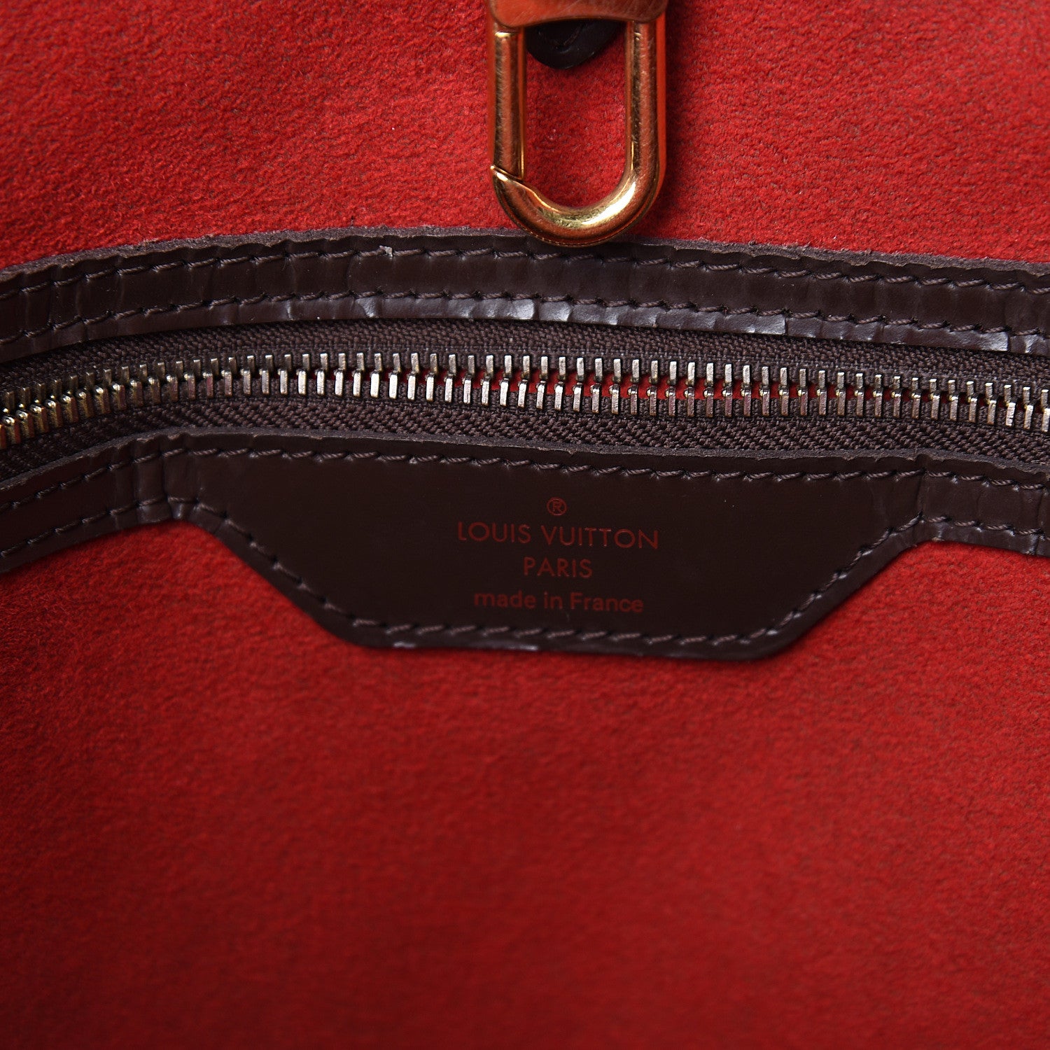 Louis Vuitton Damier Ebene Hampstead MM 5 of 11