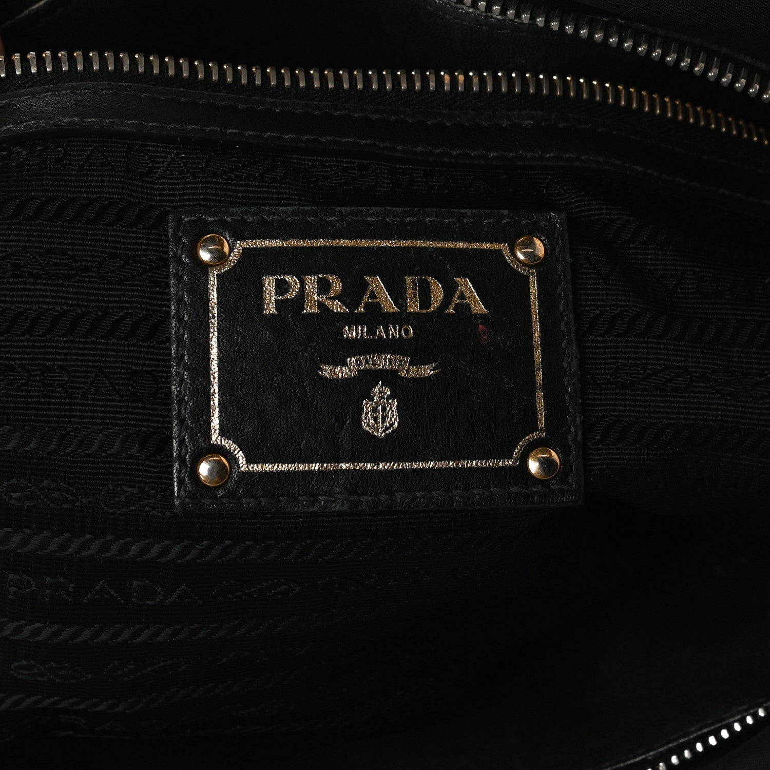 Prada Tessuto Nylon City Calfskin Shoulder Bag Black 5 of 21