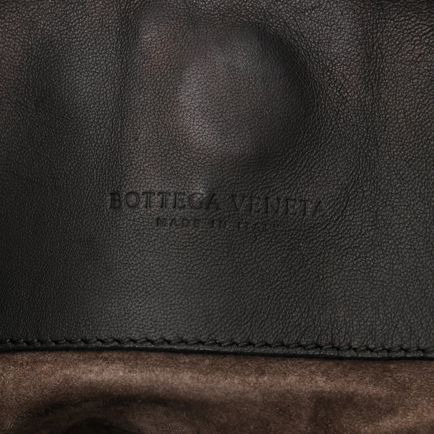 Nappa Intrecciato Stitched Tote Black