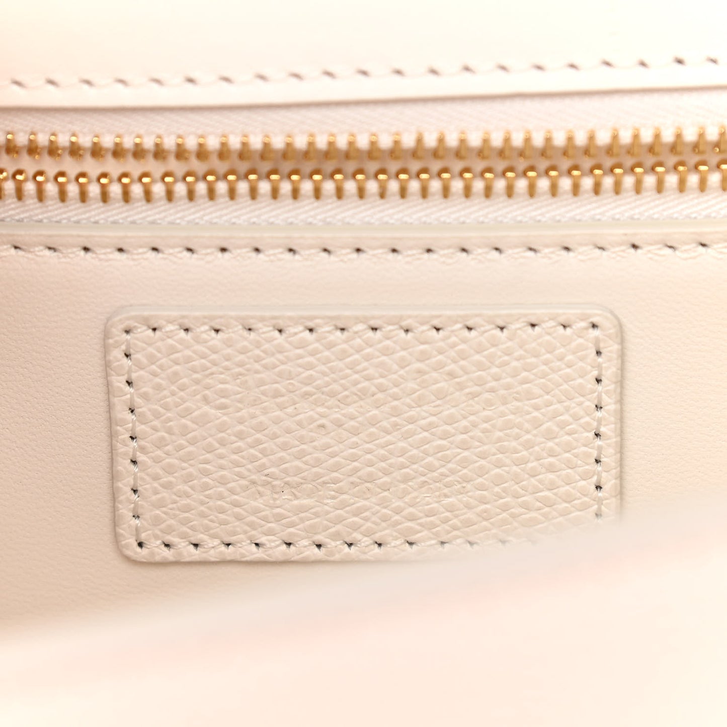 Ultra Matte Grained Calfskin 30 Montaigne Flap Bag White
