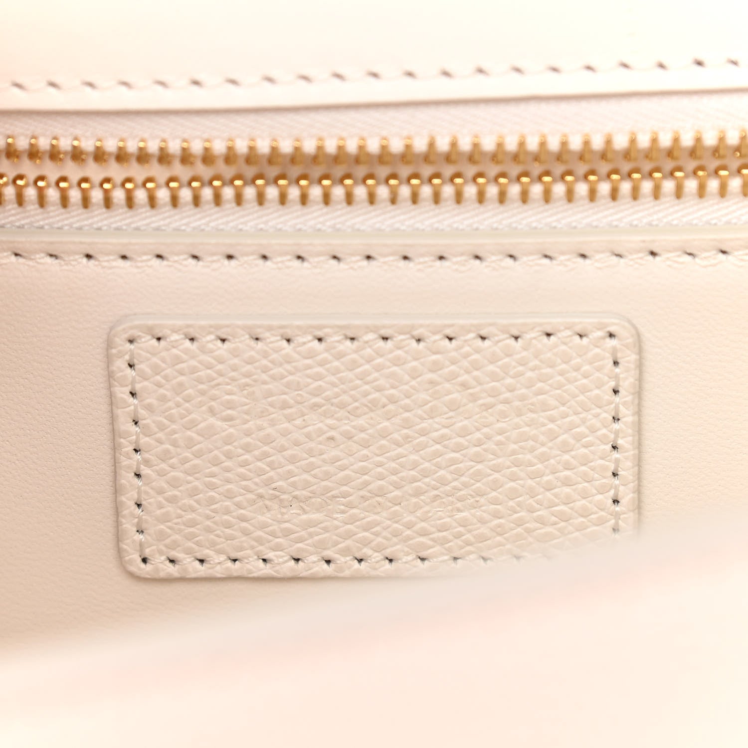 Christian Dior Ultra Matte Grained Calfskin 30 Montaigne Flap Bag White 8 of 10
