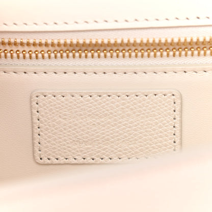 Christian Dior Ultra Matte Grained Calfskin 30 Montaigne Flap Bag White 8 of 10