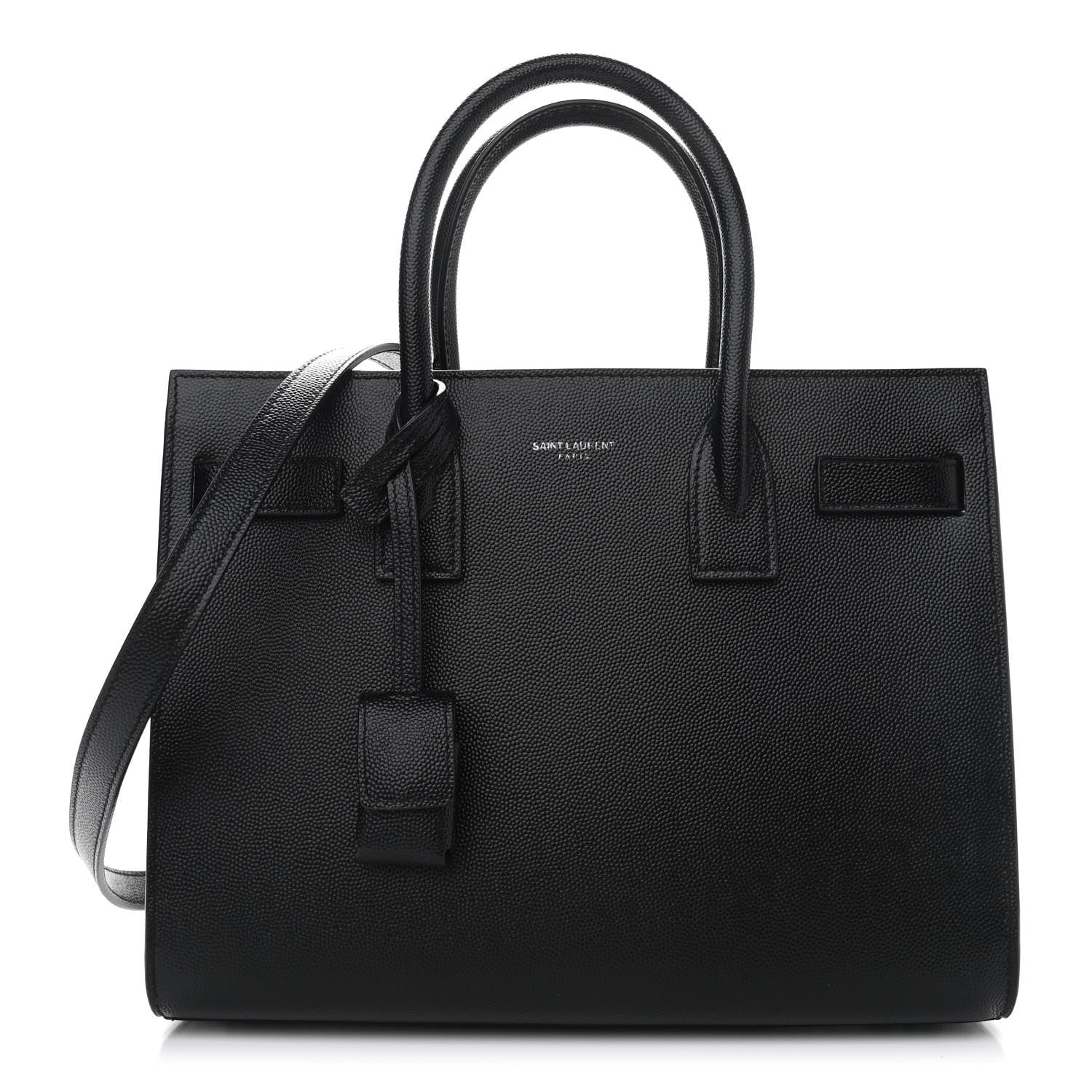 Saint Laurent Grain De Poudre Baby Sac De Jour Black 1 of 9