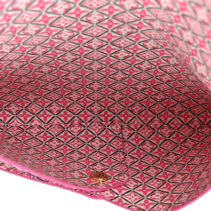 Louis Vuitton Monogram Giant By The Pool Kirigami Pochette Set Blue Rose Beige 6 of 9