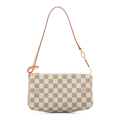 Louis Vuitton Damier Azur Pochette Accessories NM 1 of 9