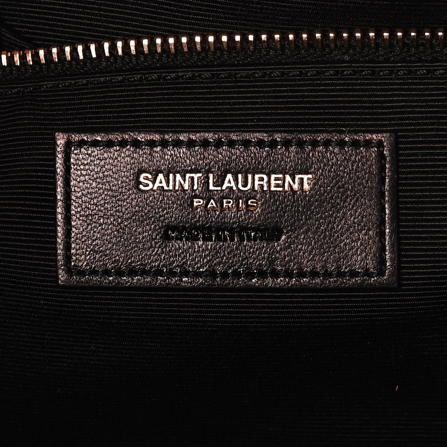 Saint Laurent Grain De Poudre Matelasse Chevron Large Monogram Satchel Blue Majorelle 6 of 16