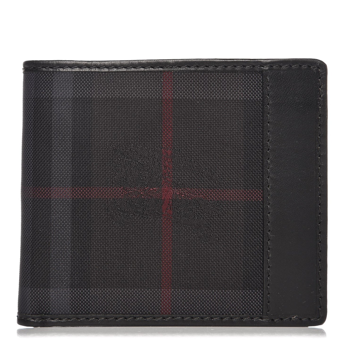 Horseferry Check BBi-Fold Wallet Black