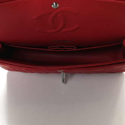 Chanel Lambskin Quilted Medium Double Flap Red 5 of 12