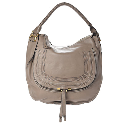 Chloe Calfskin Large Marcie Hobo Motty Grey 1 of 9