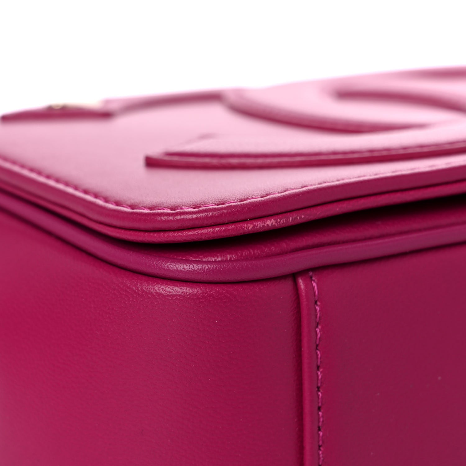 Chanel Lambskin CC Mania Flap Bag Pink 8 of 11