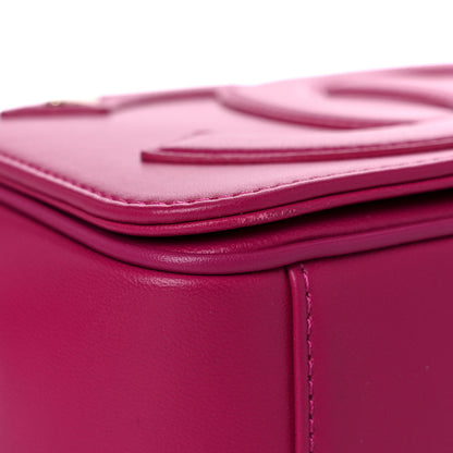 Chanel Lambskin CC Mania Flap Bag Pink 8 of 11