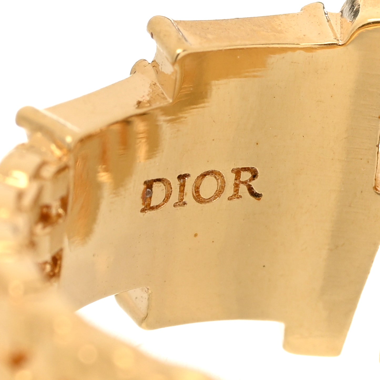 Metal Crystal DIO(R)EVOLUTION Ring 54/7 Gold