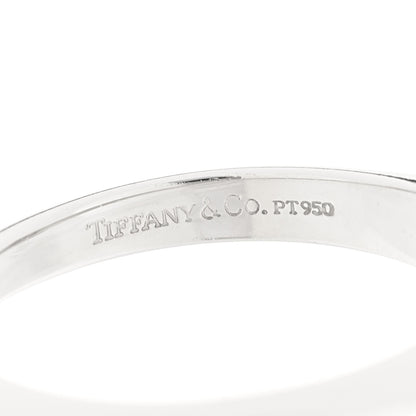Tiffany Platinum Diamond .51ct Solitaire Engagement Ring 51 5.75 4 of 5