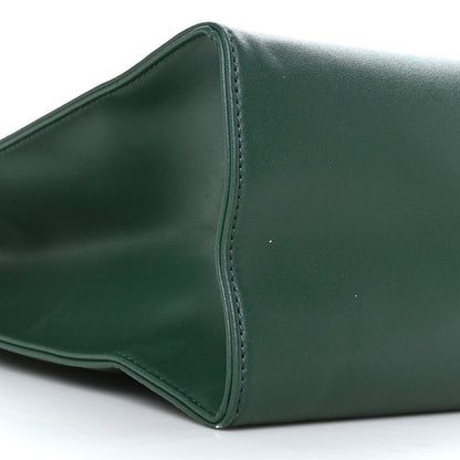 Telfar Vegan Leather Medium Shopping Bag Dark Olive 7 of 8