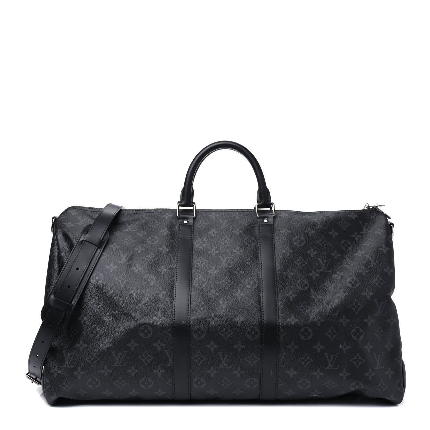 Louis Vuitton Monogram Eclipse Keepall Bandouliere 55 1 of 4