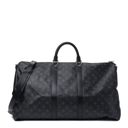 Louis Vuitton Monogram Eclipse Keepall Bandouliere 55 1 of 4