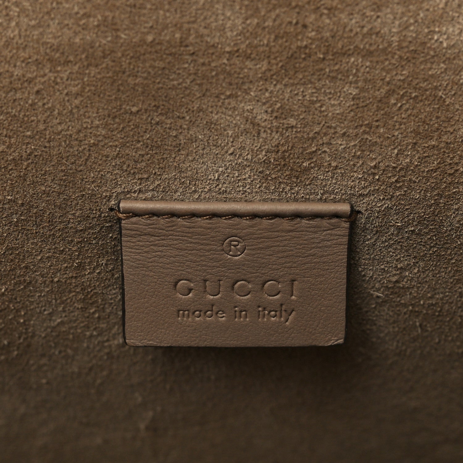 Gucci GG Supreme Monogram Medium Dionysus Shoulder Bag Taupe 6 of 8