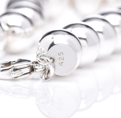 Tiffany Sterling Silver 10mm HardWear Ball Bracelet 6 of 6
