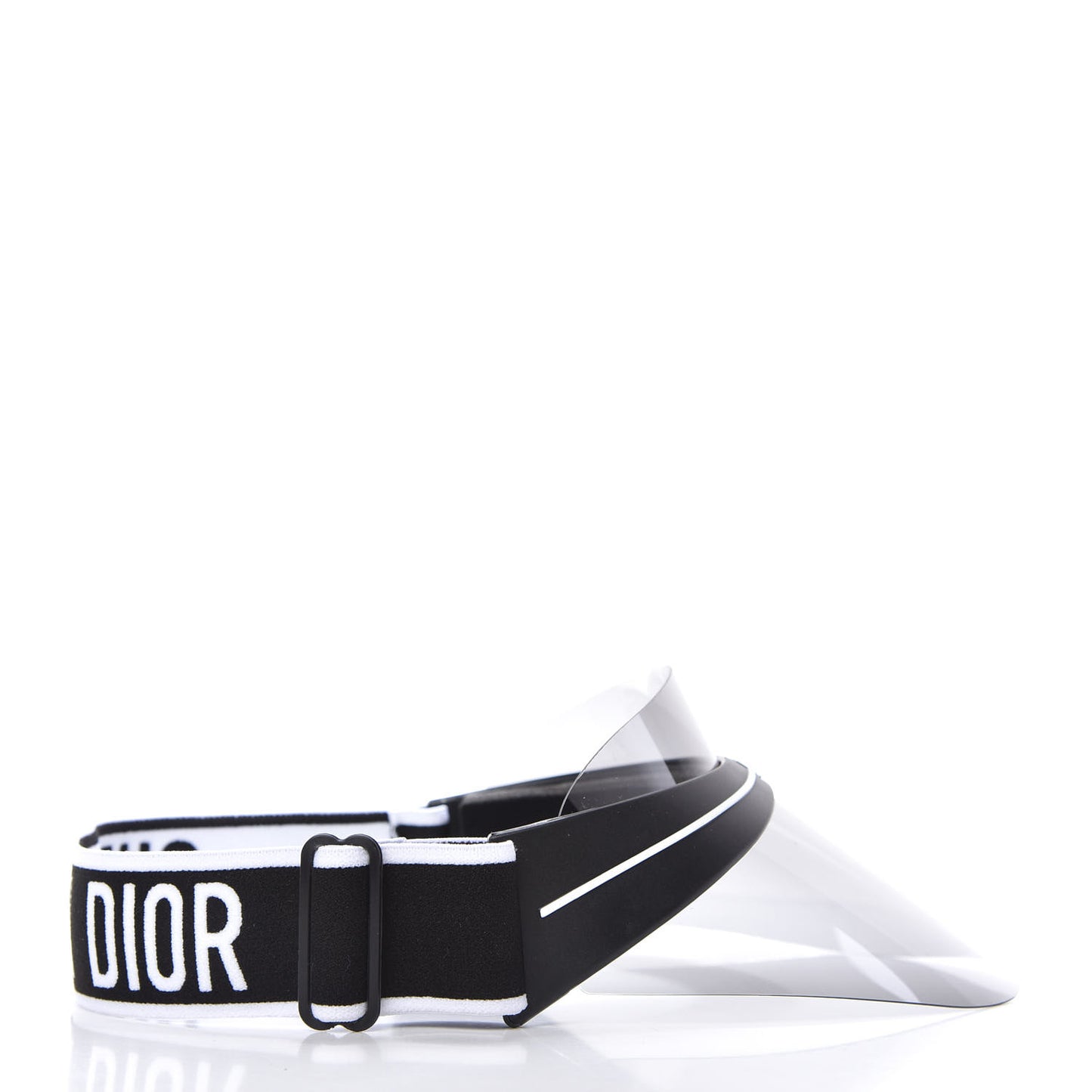 Mirrored DiorClub1 Sun Visor Black