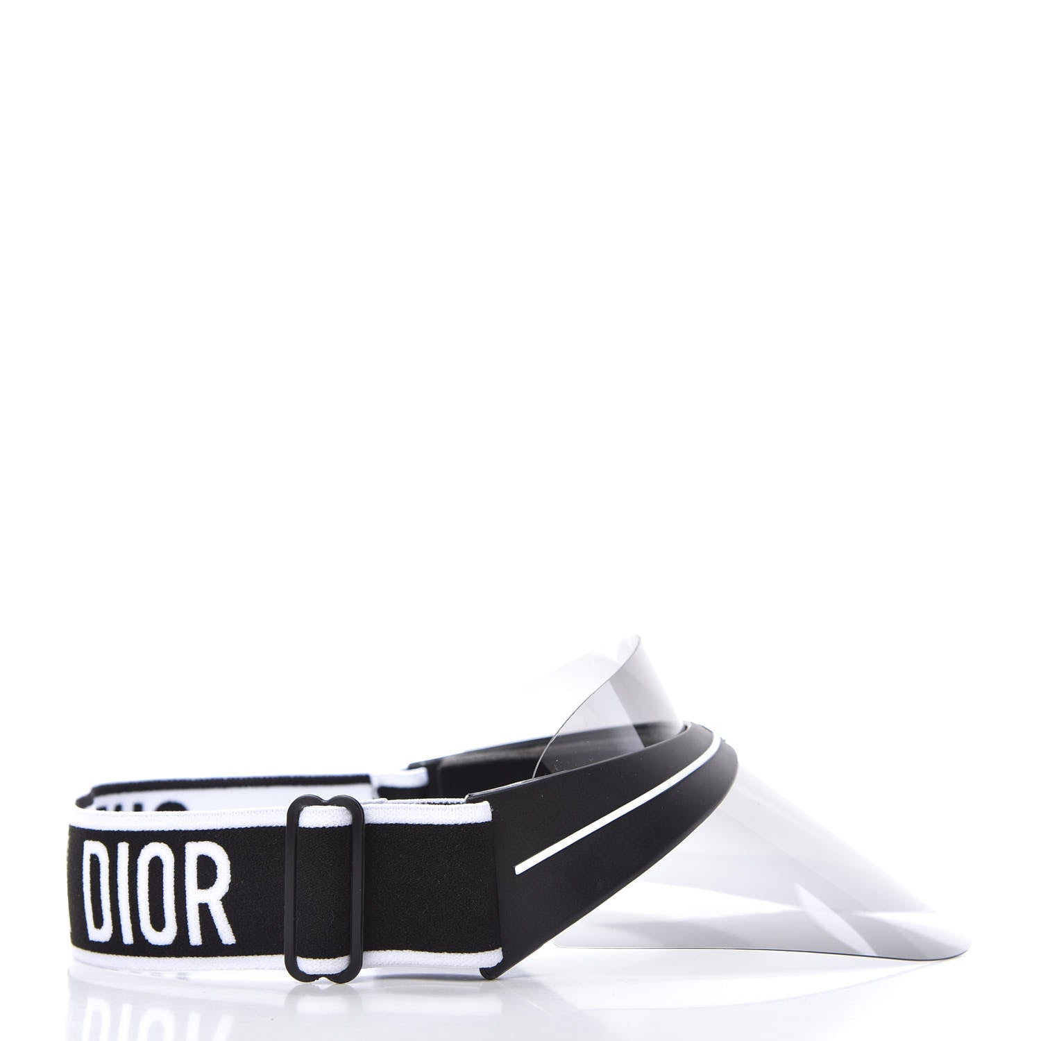 Christian Dior Mirrored DiorClub1 Sun Visor Black 6 of 10
