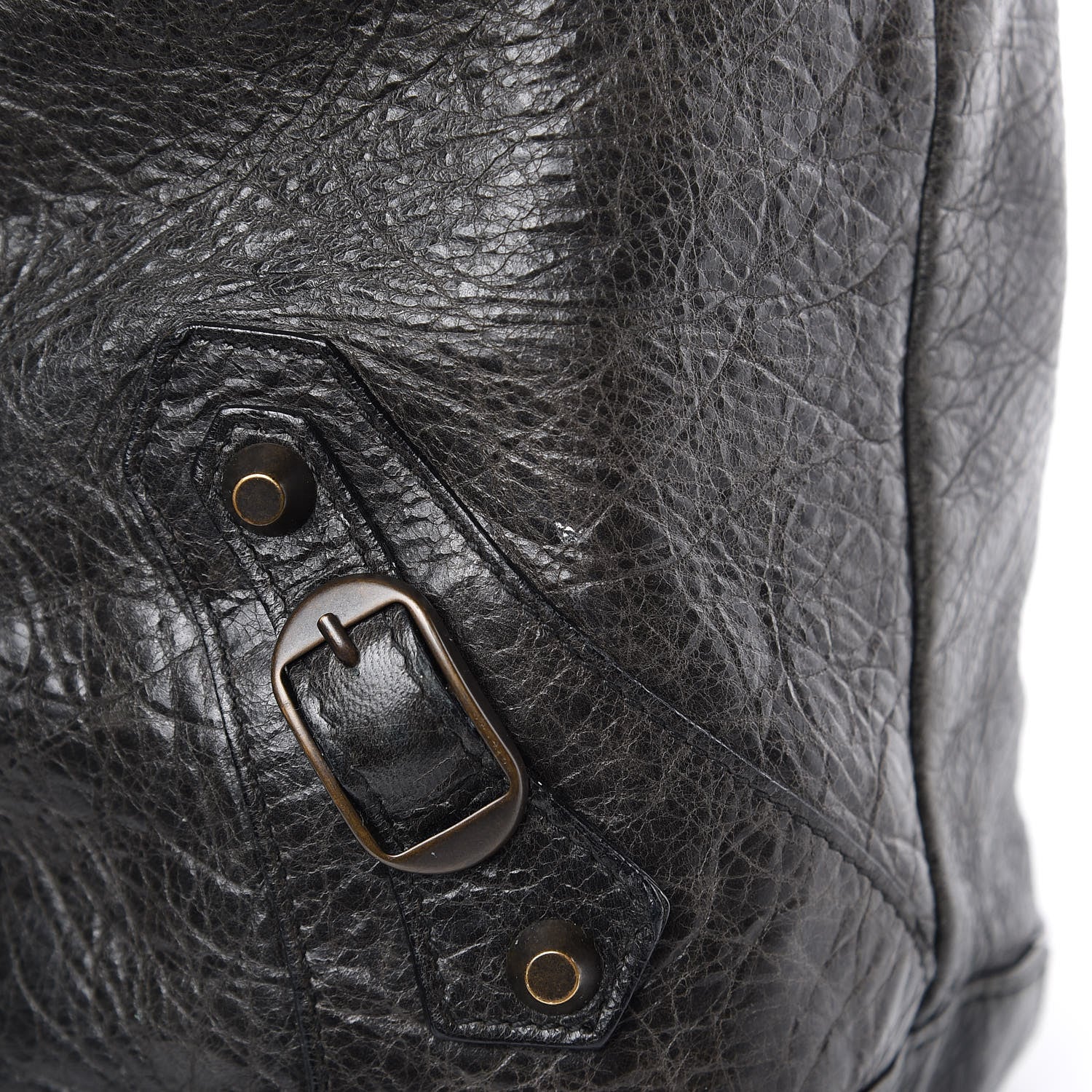 Balenciaga Agneau Classic Hardware Day Hobo Anthracite 17 of 19