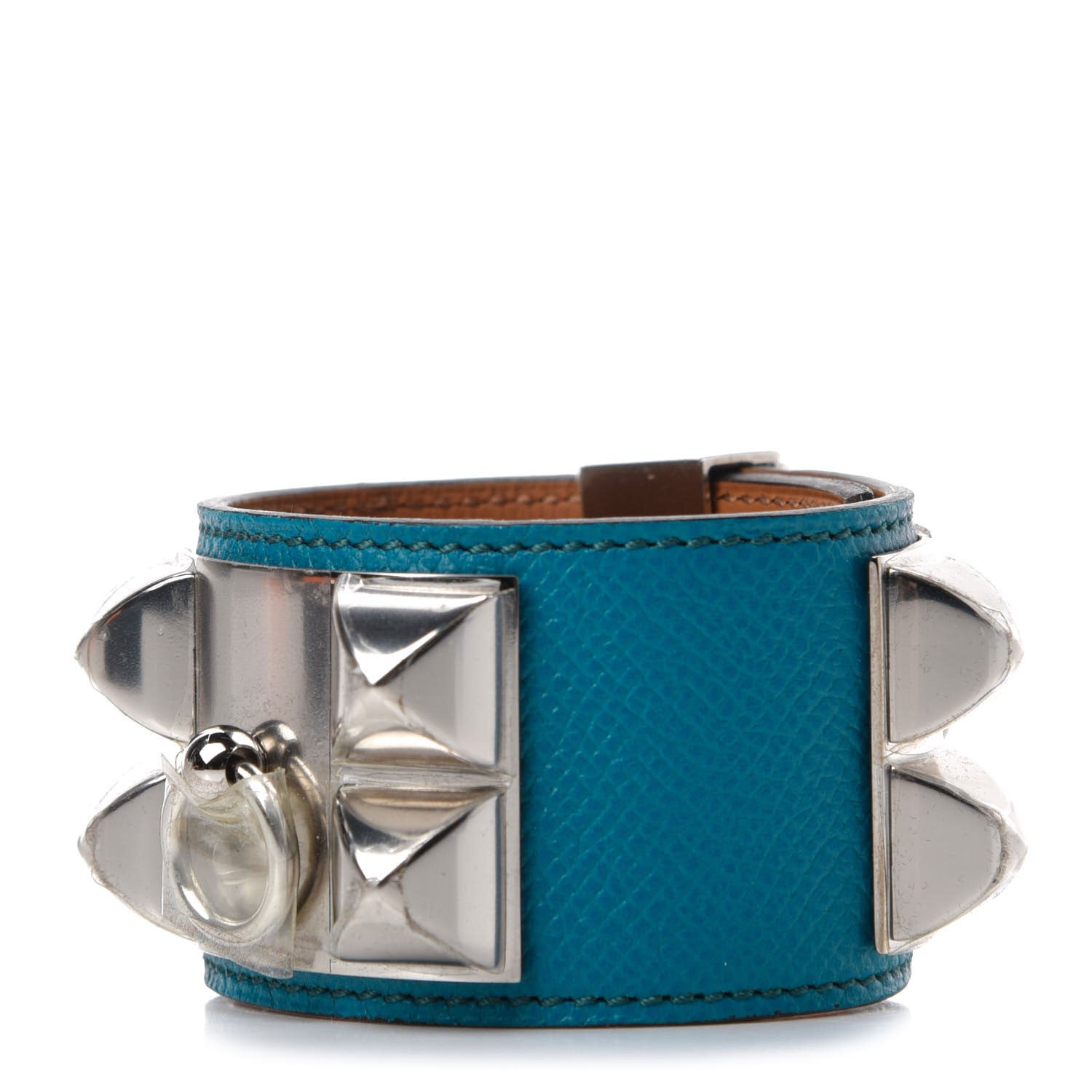 Hermes Epsom Collier de Chien CDC Bracelet XS Bleu Izmir 1 of 7