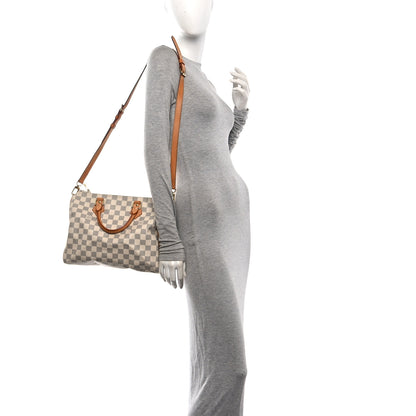 Louis Vuitton Damier Azur Speedy Bandouliere 30 2 of 10