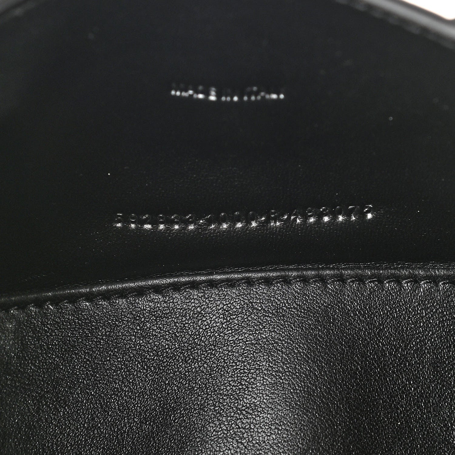 Balenciaga Shiny Calfskin Monochrome Crocodile Embossed Hourglass Top Handle Bag XS Black 7 of 12