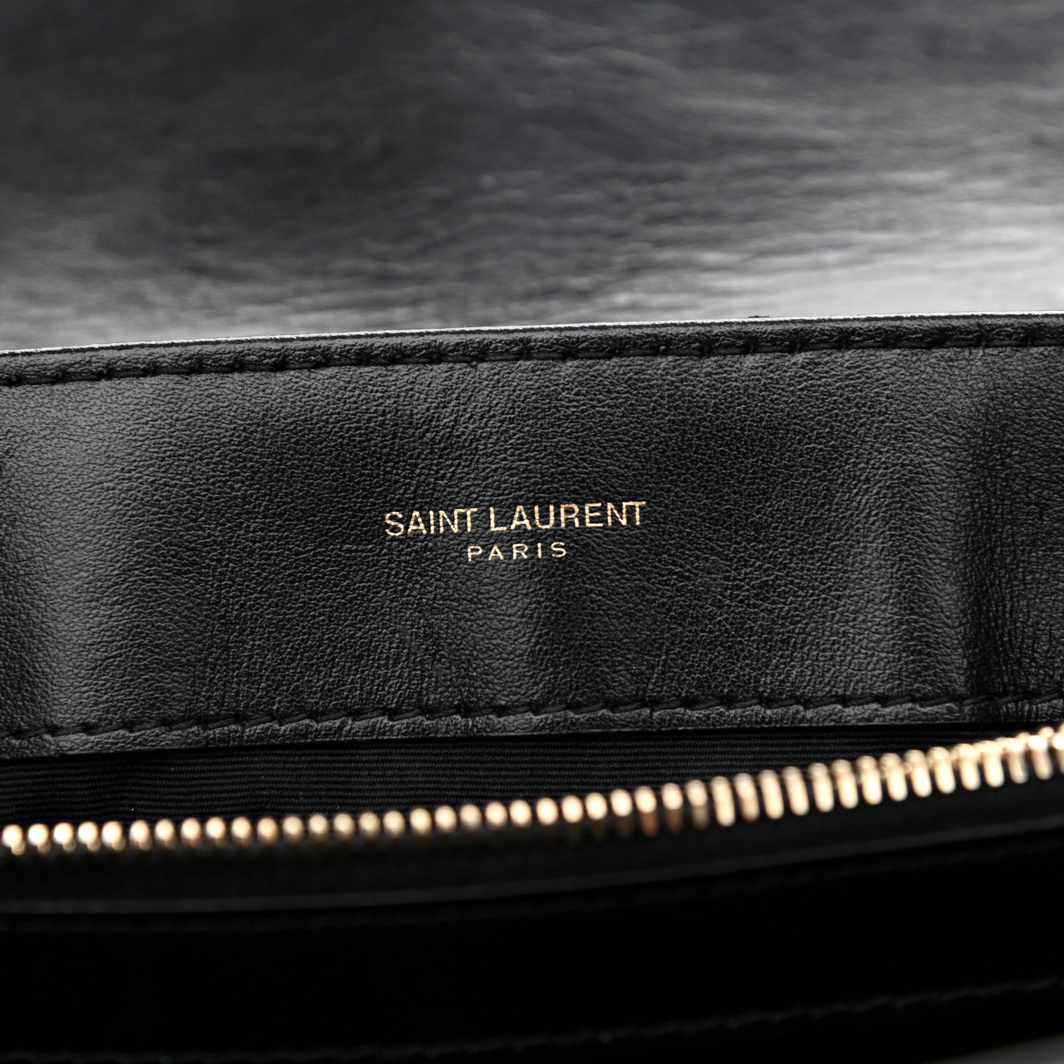 Saint Laurent Calfskin Y Quilted Monogram Medium Loulou Chain Satchel Black 6 of 9