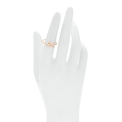 Cartier 18K Pink Gold Small Juste Un Clou Ring 53 6.5 2 of 6