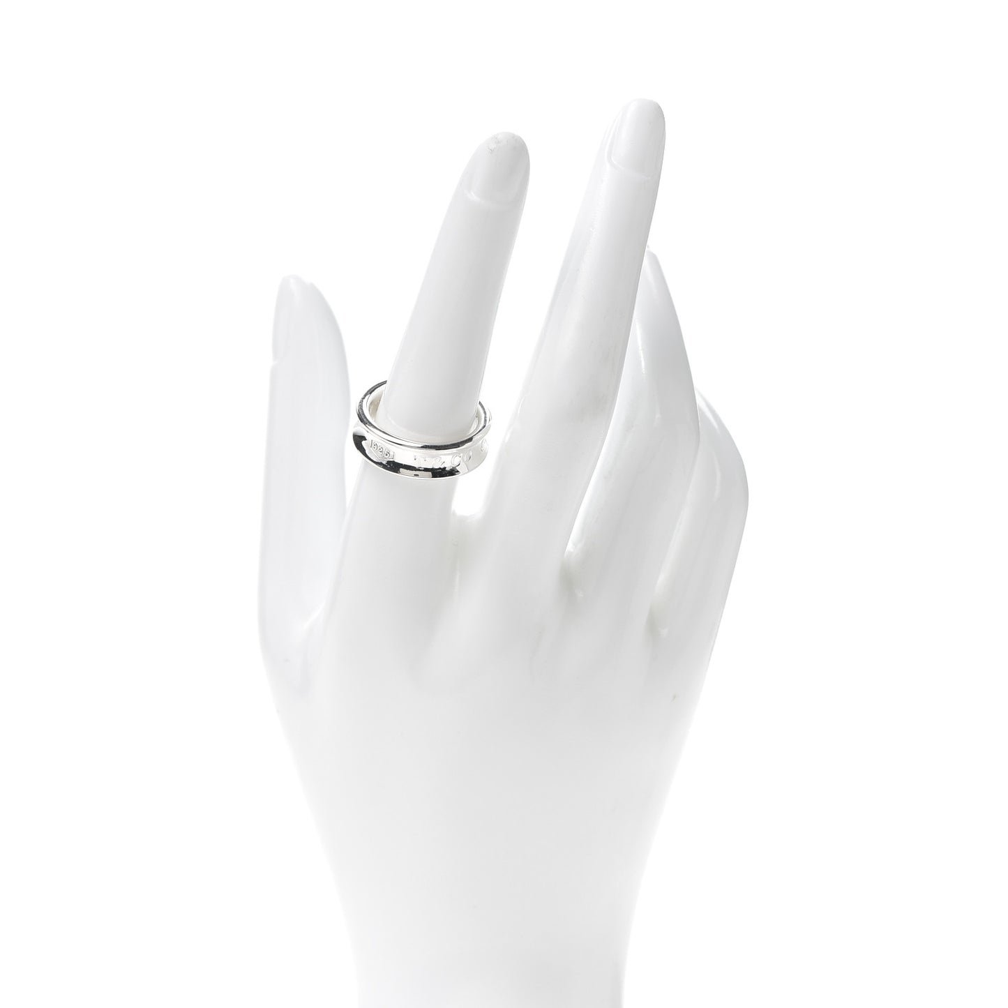 Sterling Silver 1837 Band Ring 54 7