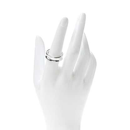 Tiffany Sterling Silver 1837 Band Ring 54 7 2 of 5