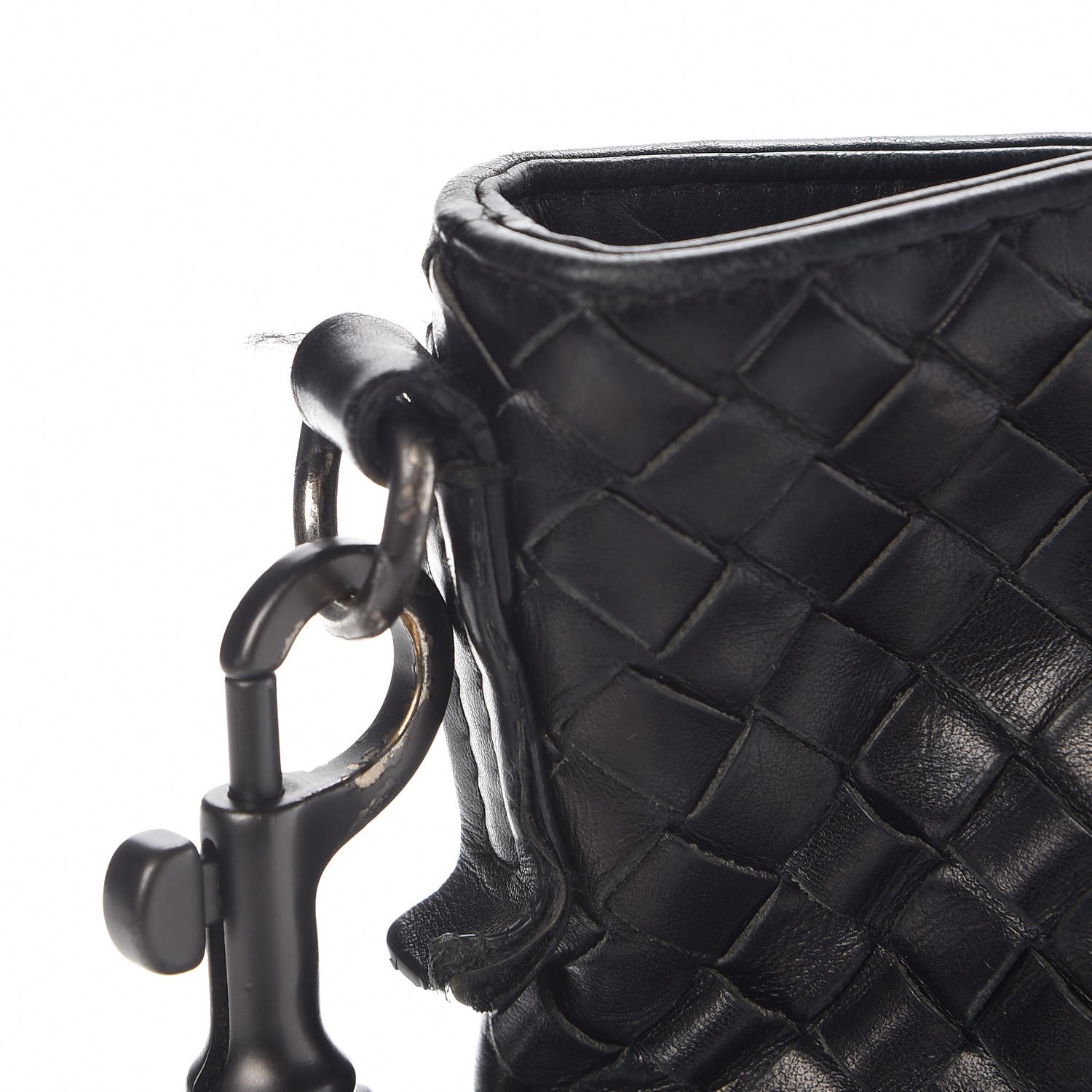 Bottega Veneta Nappa Intrecciato Crossbody Bag Nero Black 10 of 16