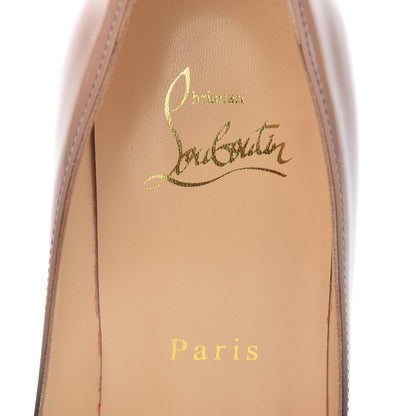 Christian Louboutin Patent Degrade So Kate 100 Pumps 37 Black Nude 7 of 11