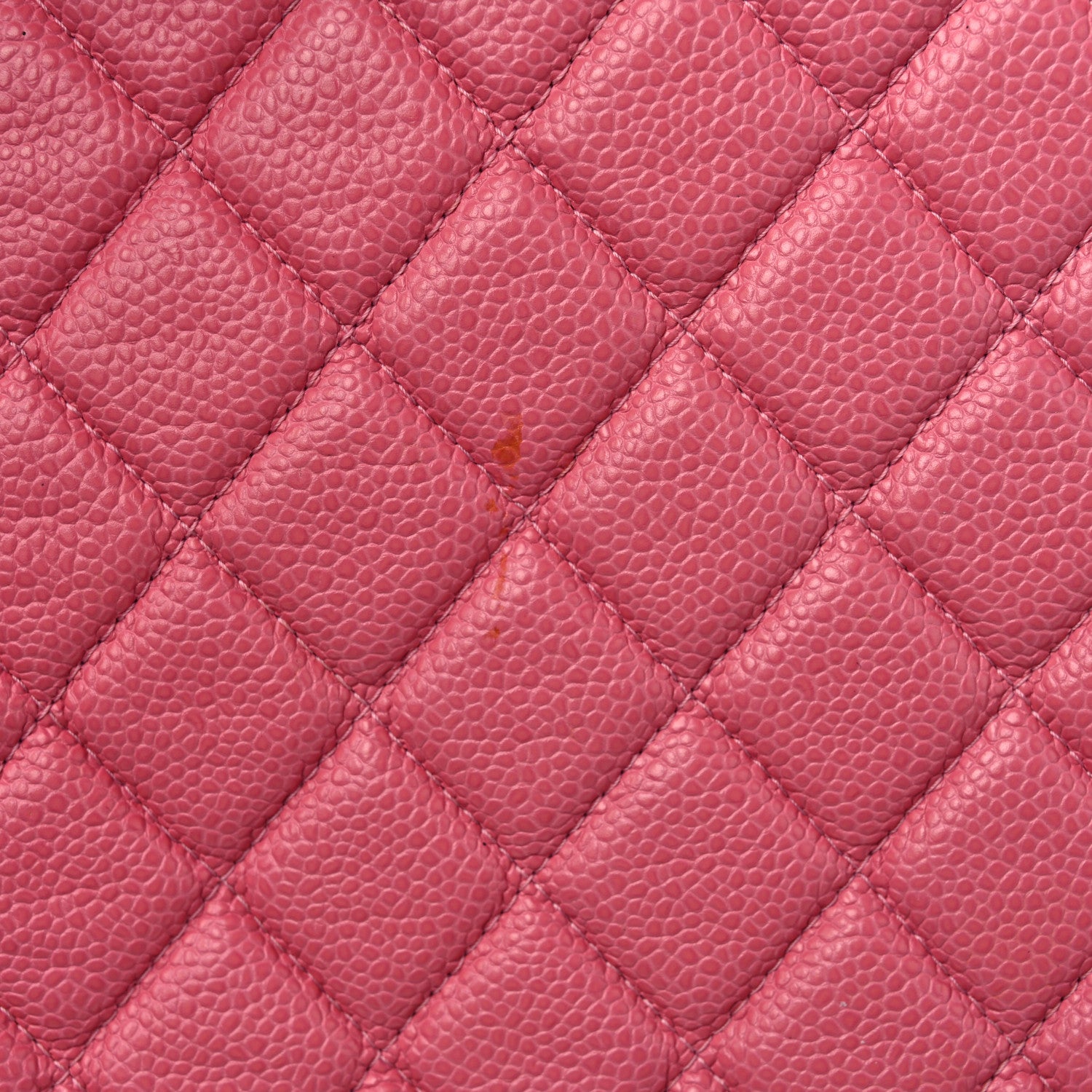 Chanel Caviar Quilted Large Cosmetic Case Rose Pink 8 of 9