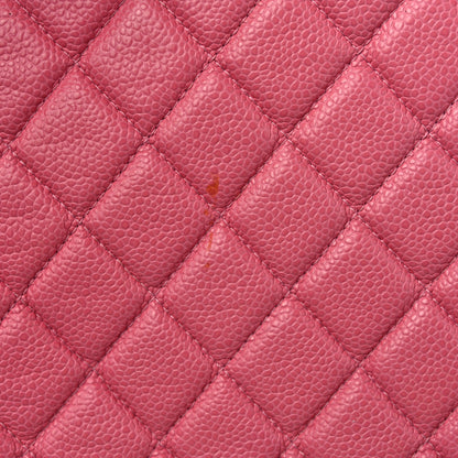 Chanel Caviar Quilted Large Cosmetic Case Rose Pink 8 of 9