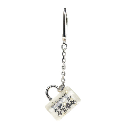 Louis Vuitton Resin Inclusion Speedy Bag Charm Key Chain White 1 of 3