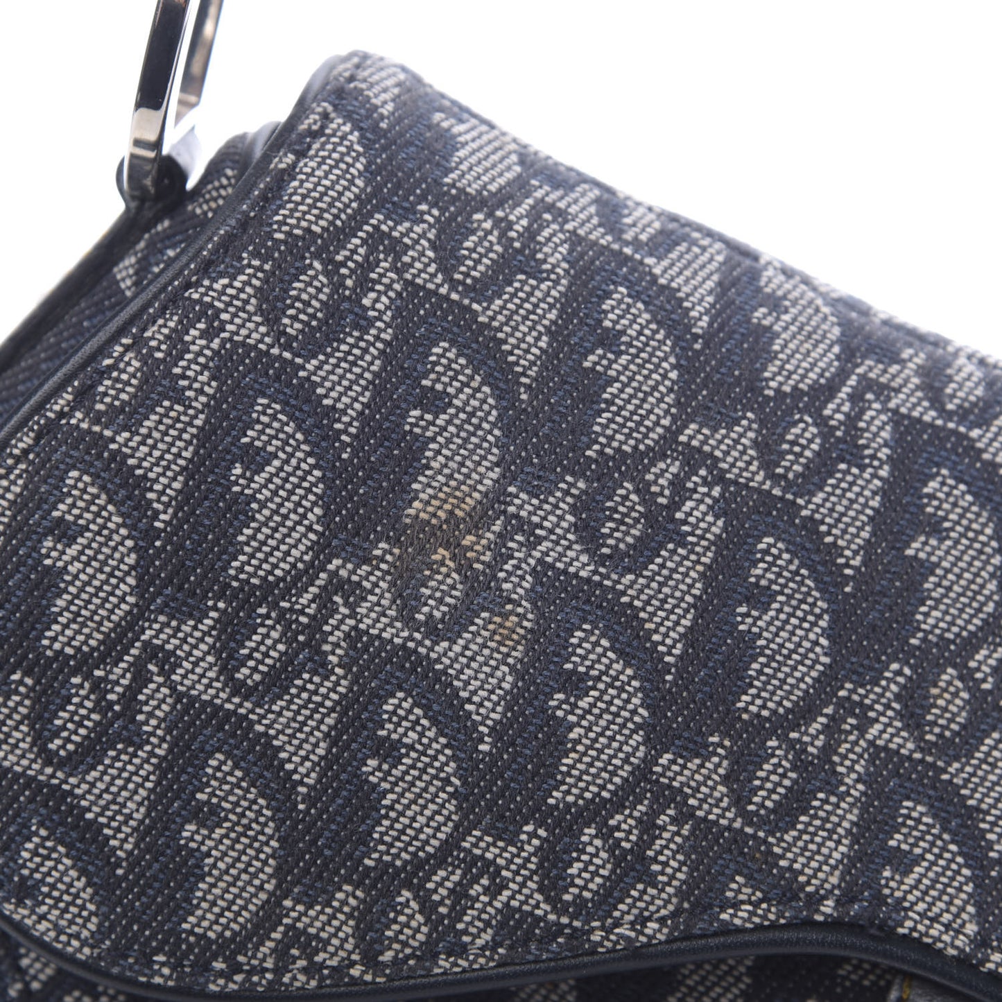 Monogram Saddle Bag Blue