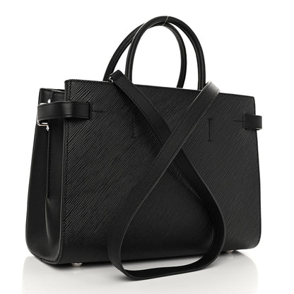Louis Vuitton Epi Twist Tote Black 3 of 9
