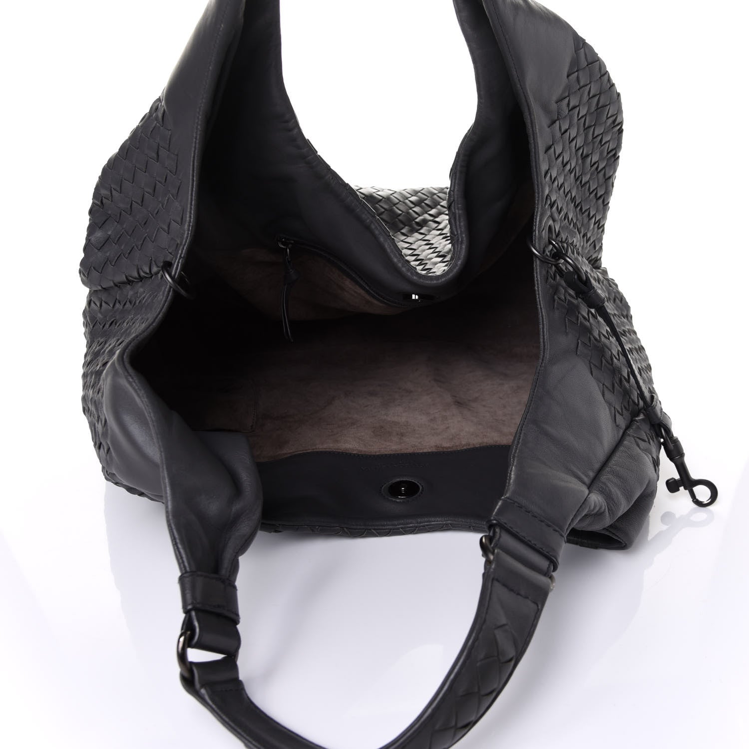 Bottega Veneta Nappa Intrecciato Large Campana Hobo Shadow 5 of 12