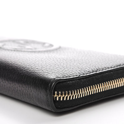 Gucci Calfskin Soho Zip Around Wallet Black 10 of 10